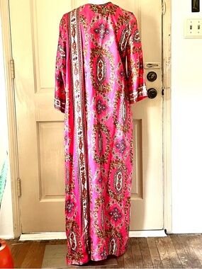 1960’s Diana Dean By Julius Lonschein Housecoat.